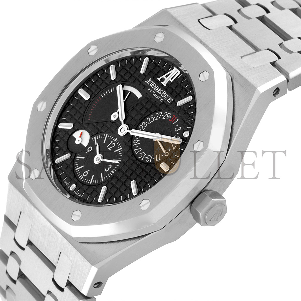 audemars P*g*et royal oak dual time watch 26120st.oo.1220st.03